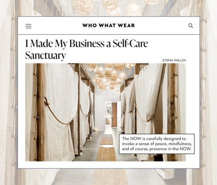 “I Made My Business a Self-Care Sanctuary”